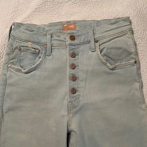 MOTHER denim the pixie tomcat ankle